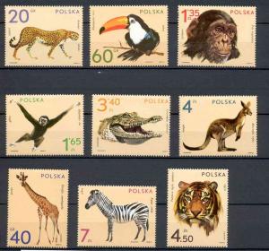 Poland - Mi. 2162-70 (Animals) - MNH - M3217