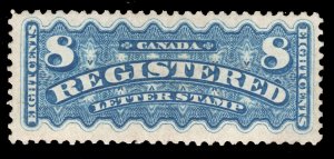 MOMEN: CANADA SC #F3 1876 8c UNUSED APPEARS NH LOT #65666