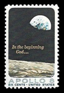 PCBstamps   US #1371 6c Apollo 8, MNH, (10)