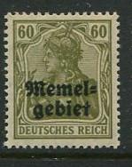 Memel #10 Mint  - Penny Auction