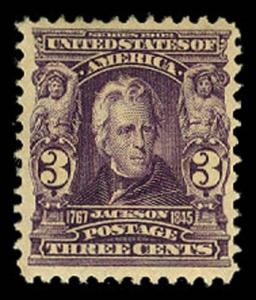 U.S. 1902-03 ISSUE 302  Mint (ID # 58015)