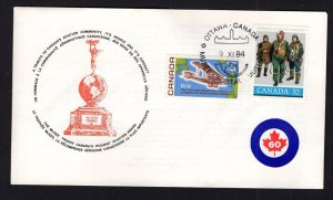 Canada 1984 RAF McKee Trophy #A8402 Ottawa (cover 3)