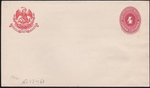 MEXICO Early postal stationery envelope - unused...........................a4599