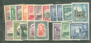 Cyprus #143-55/164-66  Single (Complete Set)