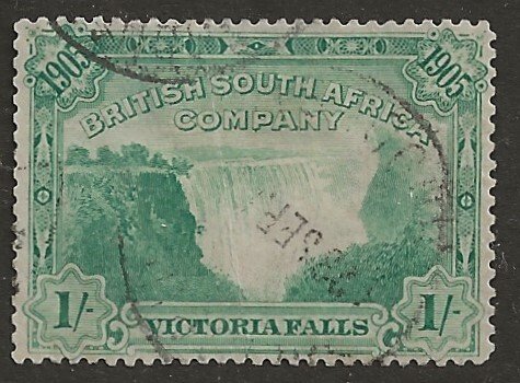 British South Africa  79  1905  1 sh.  fine used