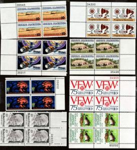 U.S. Mint NH Plate Blocks Face $3.40!