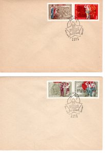 Russia 1972 Sc 3968-71 (SET OF 2) FDC