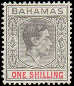 Bahamas #110, Incomplete Set, 1938-1946, Hinged