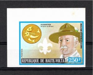 Upper Volta 1973 MNH Sc 322 IMPERFORATE