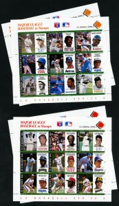 St Vincent Baseball Souvenir Stamp Sheets