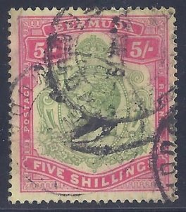 Bermuda scott #52 Used VF