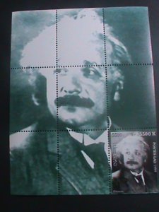 LAOS-1999 FAMOUS SCIENTIST EINSTEIN - MNH S/S VERY FINE WE SHIP TO WORLD WIDE.