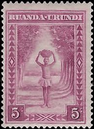 RUANDA-URUNDI   #37 MH (3)