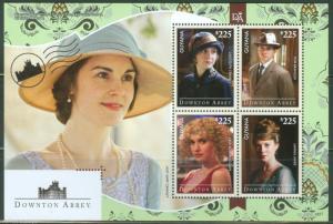 GUYANA  2014  'DOWNTOWN ABBEY' SHEET MINT NH 