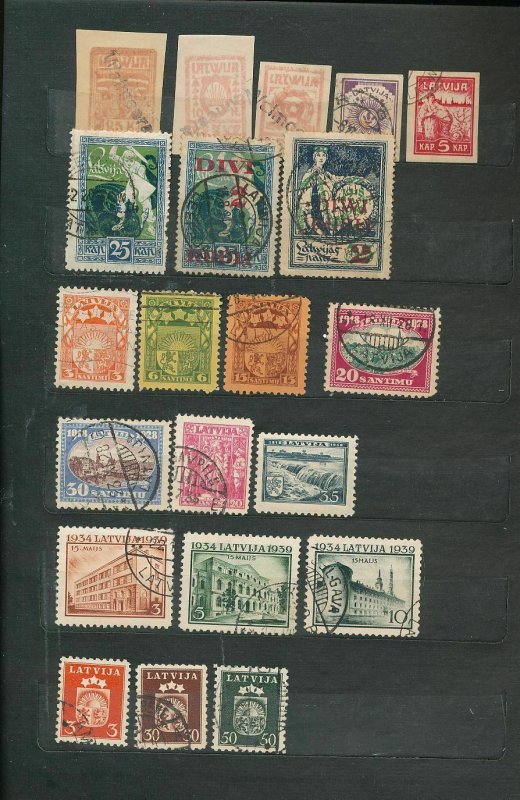 LATVIA 1941 Blocks MNH +Few Others (Apprx 450 Stamps) GM300