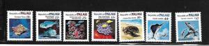 PALAU, 75-85, MNH, MARINE LIFE