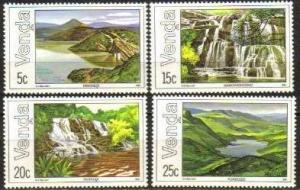Venda - 1981 Lakes and Waterfalls Set MNH** SG 42-45
