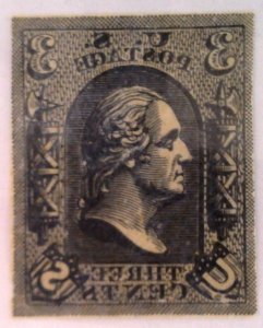 Scott #79-E8a - 3c Black - Loewenberg Decalcomania