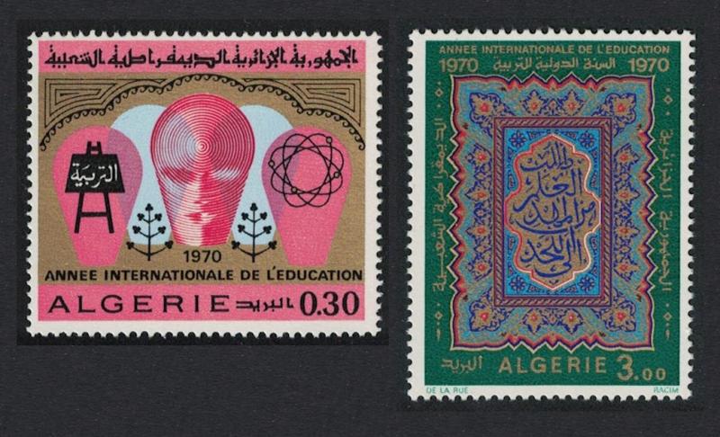 Algeria International Education Year 2v SG#568-569