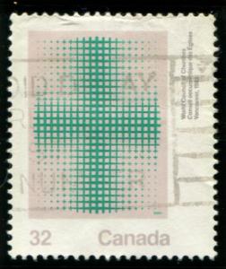 994 Canada 32c World Council of Churches, used