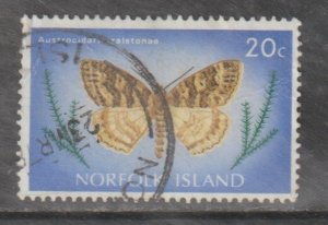 SC212 Norfolk Island Butterflies & Moths used