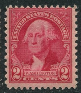 707  2c Washington Mint NH OG