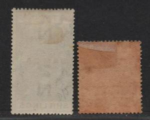 $Samoa Sc#120+123 M/LH/VF, part set, Cv. $29.50