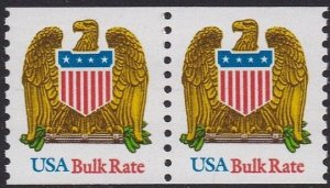 2603 Eagle & Shield Coil Pair MNH