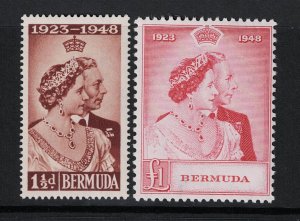 Bermuda SC# 133 - 134 Mint Light Hinged - S18256