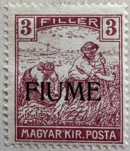 Fiume 1918 Sc.4 Unused