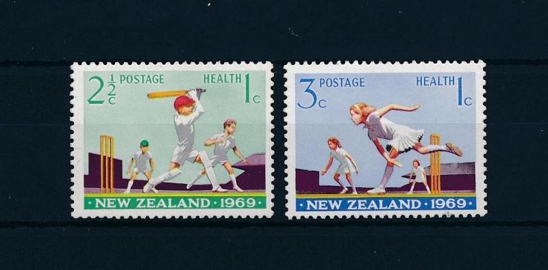 [57977] New Zealand 1969 Cricket from set MNH