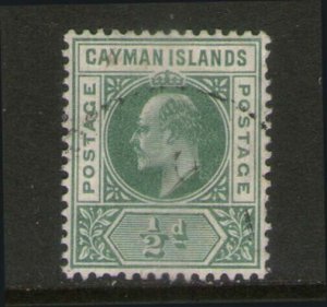 Cayman Islands 1905 KEVII Sc 8 FU