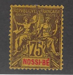 Nossi-Be SC#43 Mint F-VF $37.50....The Amazing Island!