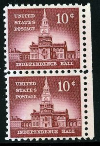 United States #1044, MINT NH PAIR - USA2116NS12