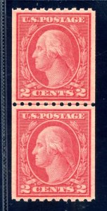 US SCOTT #488 LINE PAIR LP MINT-XF-OG-NH GRADED 90 W/ PSE SMQ $250 (4/8/24 GP)