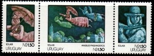 1978 Uruguay visiting angels by Solari painting  #1008 ** MNH