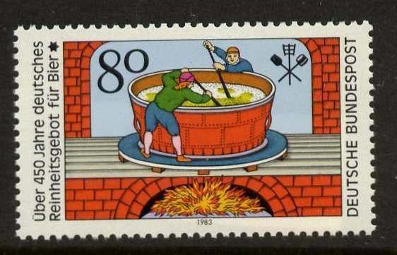 Germany 1396 MNH Beer Pureness Law, Art