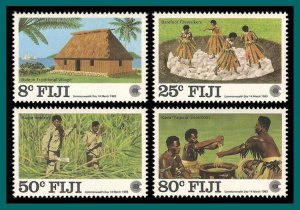 Fiji 1983 Commonwealth Day, MNH  485-488,SG655-SG658