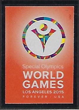 Modern Imperforate Stamps Catalog #4986a Single Special Olympics World Games