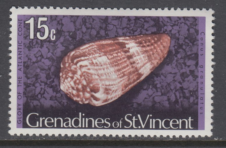 St Vincent Grenadines 42 Seashell MNH VF