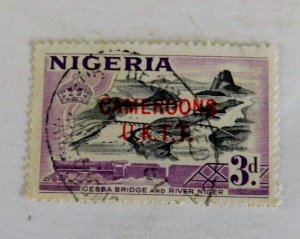 Cameroons #70 Overprint on Nigeria, United Kingdom Trust Terr, Used/F, 3d