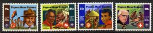 Papua New Guinea 554-7 MNH Boy Scouts