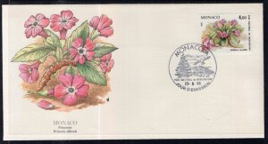 Monaco 1471 Flowers Fleetwood U/A FDC