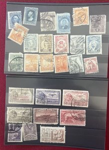 Mexico Mint and Used  Older Selection of Old  Stamps See Scan