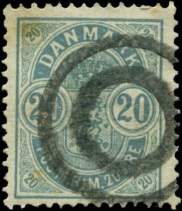 Denmark Scott #37 Used