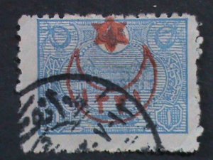 ​TURKEY-OTTOMAN-EMPIRE 1913  109 YEARS OLD RARE GENERAL POST OFFICE- USED VF