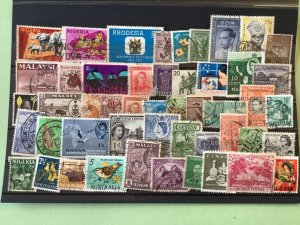 British  commonwealth & Worldwide used stamps Ref A4491