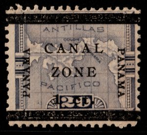 ✔️ CANAL ZONE 1905/1906 - OVERPRINT ON PANAMA - SC. 16 MNH [108] READ