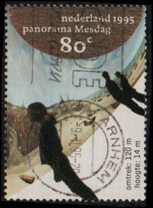 Netherlands 876 - Used - 80c Mesdag Museum (1995) (cv $0.60)