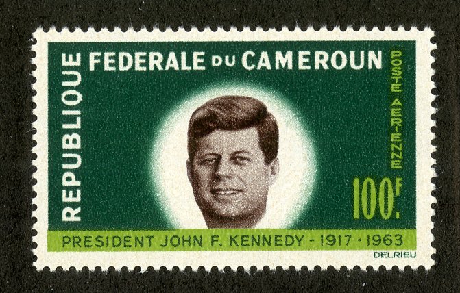 FRENCH CAMEROUN C52 MNH SCV $2.50 BIN $1.25 KENNEDY